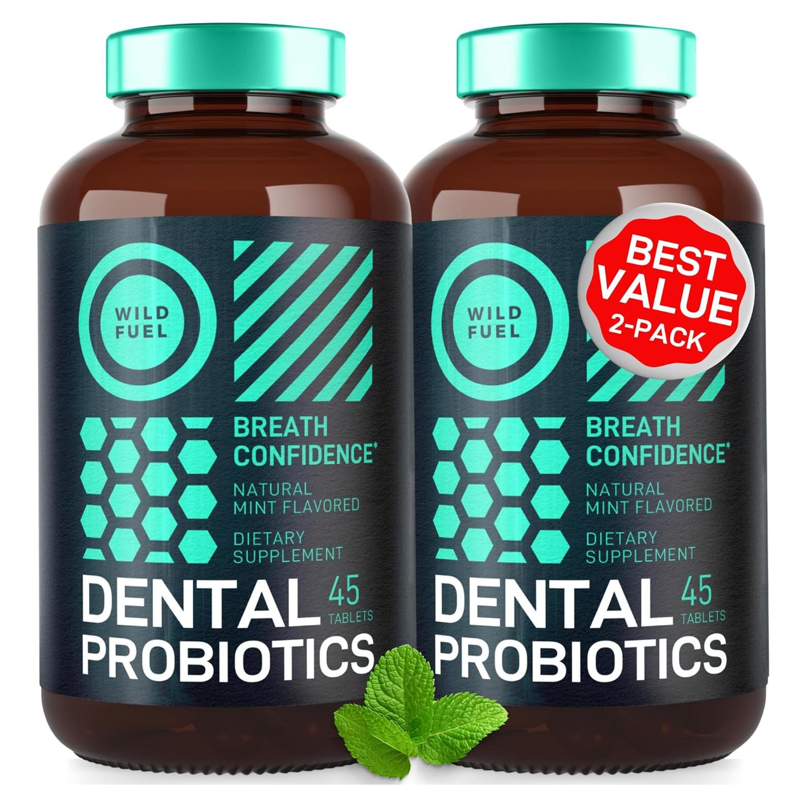Probioticos Dentales Wild Fuel 90 Tabletas Lactobacillus