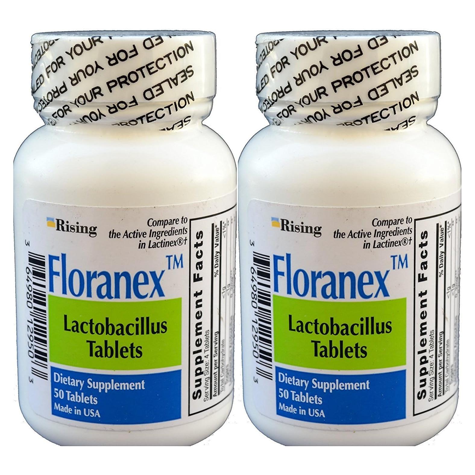 Floranex Probiotico Genérico 100 Tabletas Lactobacillus