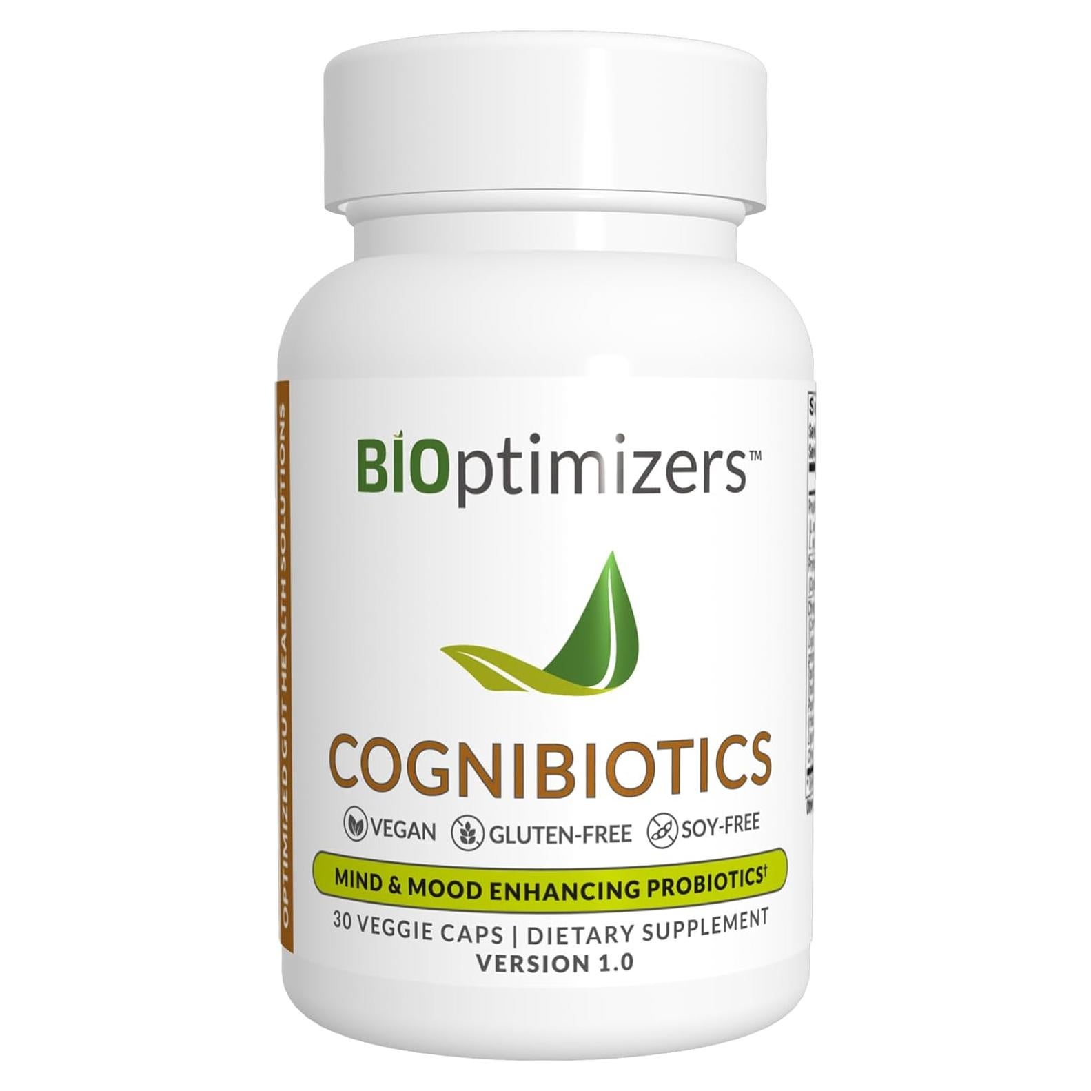 Suplemento Probiótico Cognibiotics BiOptimizers - 30 Cápsulas