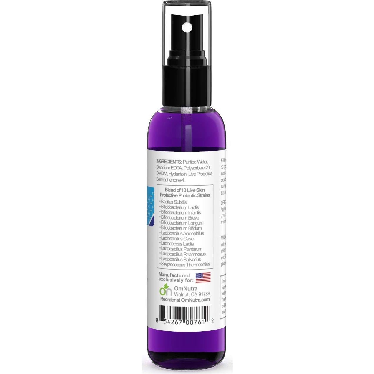 Spray Probiotico Eliderm para Piel - 13 Cepas Vivas 45g