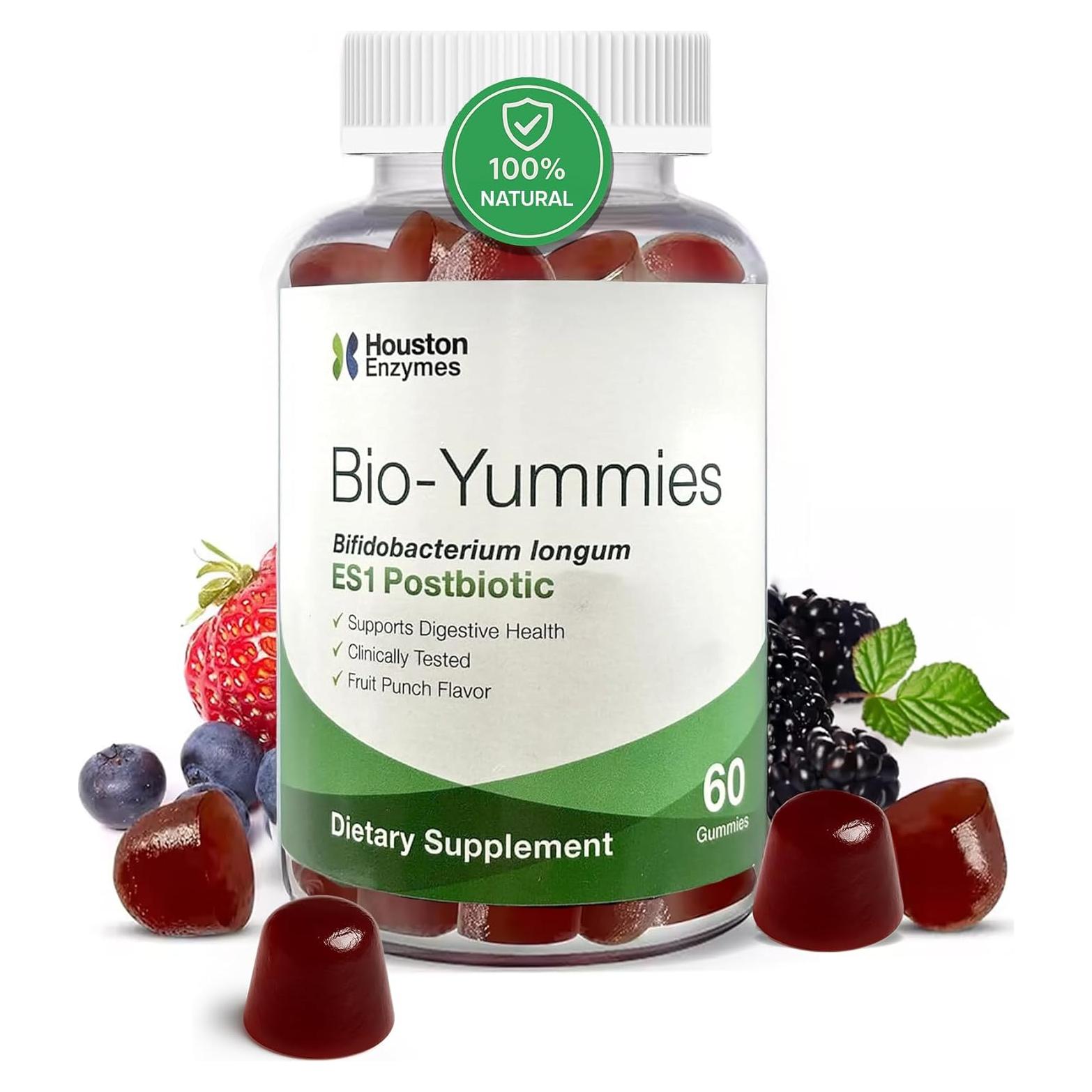 Suplemento Digestivo BioYummies Houston Enzymes 60 Gominolas