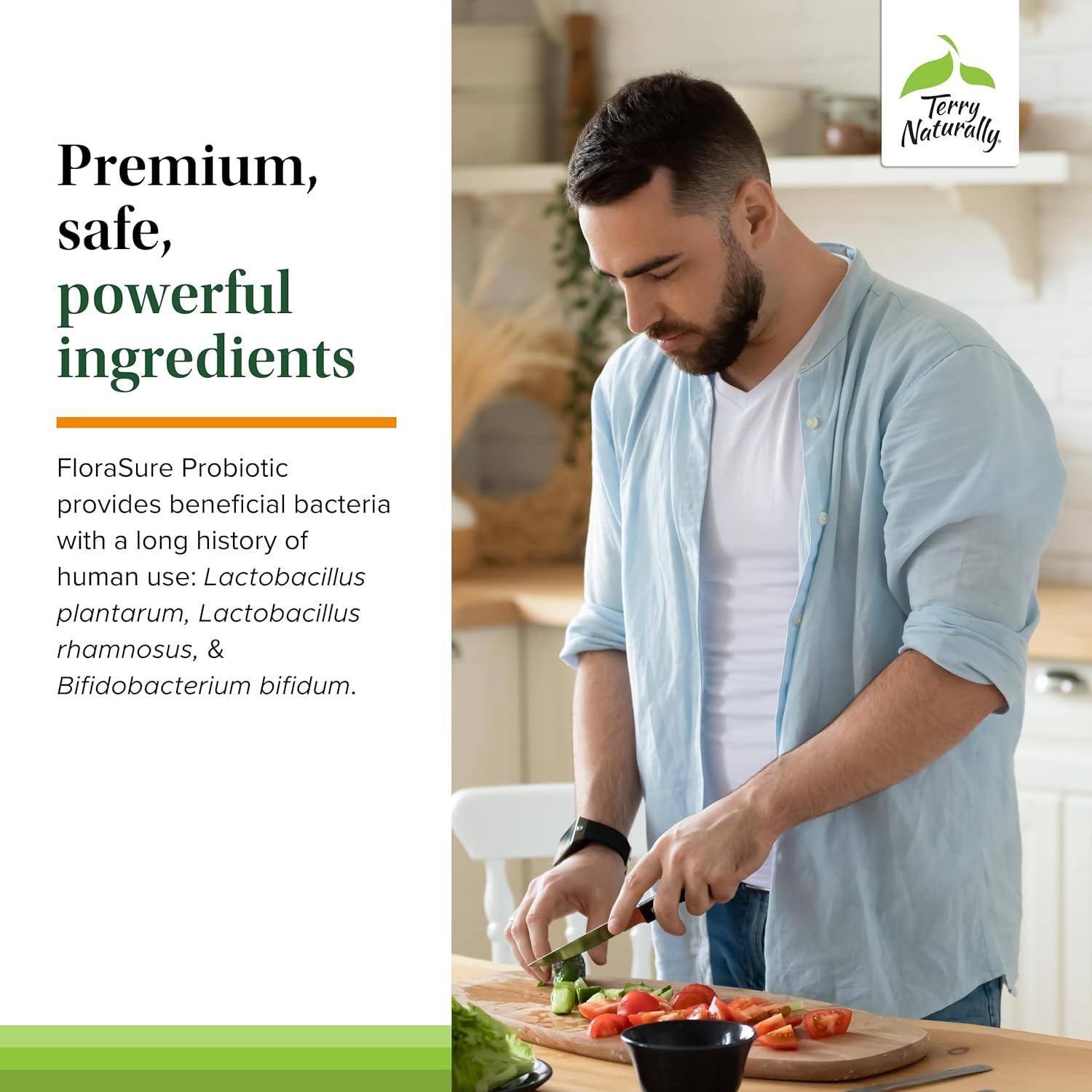 Terry Naturally FloraSure Probiótico 30 Cápsulas - Salud Intestinal