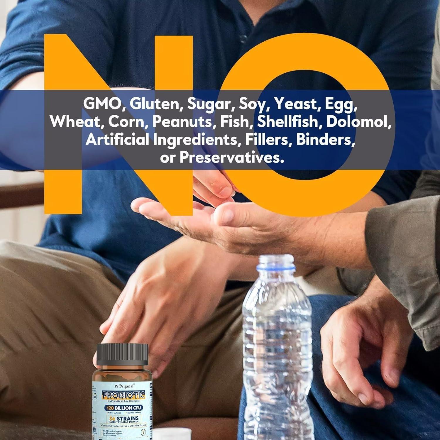 Probioticos Proriginal 120 Mil Millones CFU 30 Cápsulas