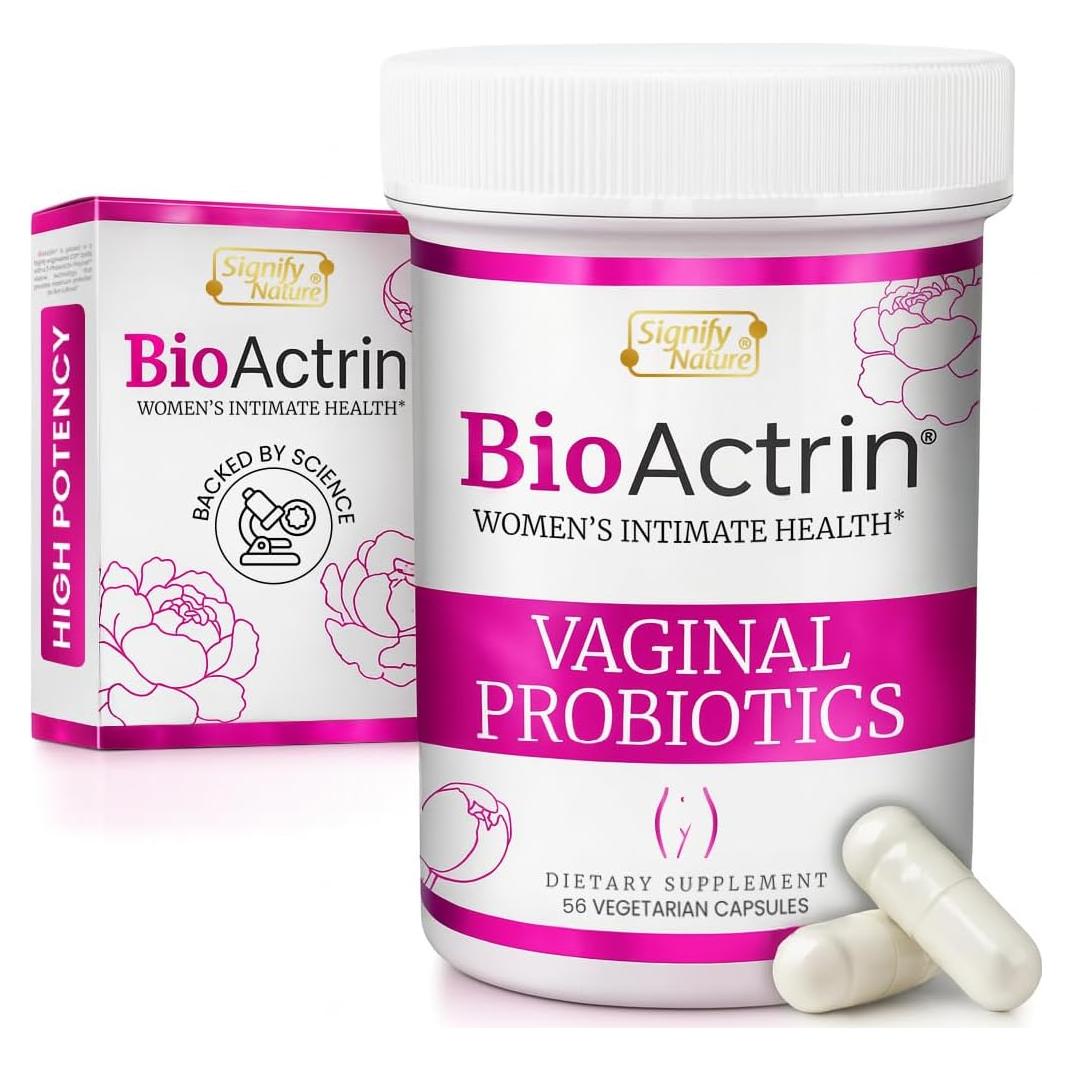 Bioactrin Probioticos Vaginales 56 Cápsulas - Salud Femenina