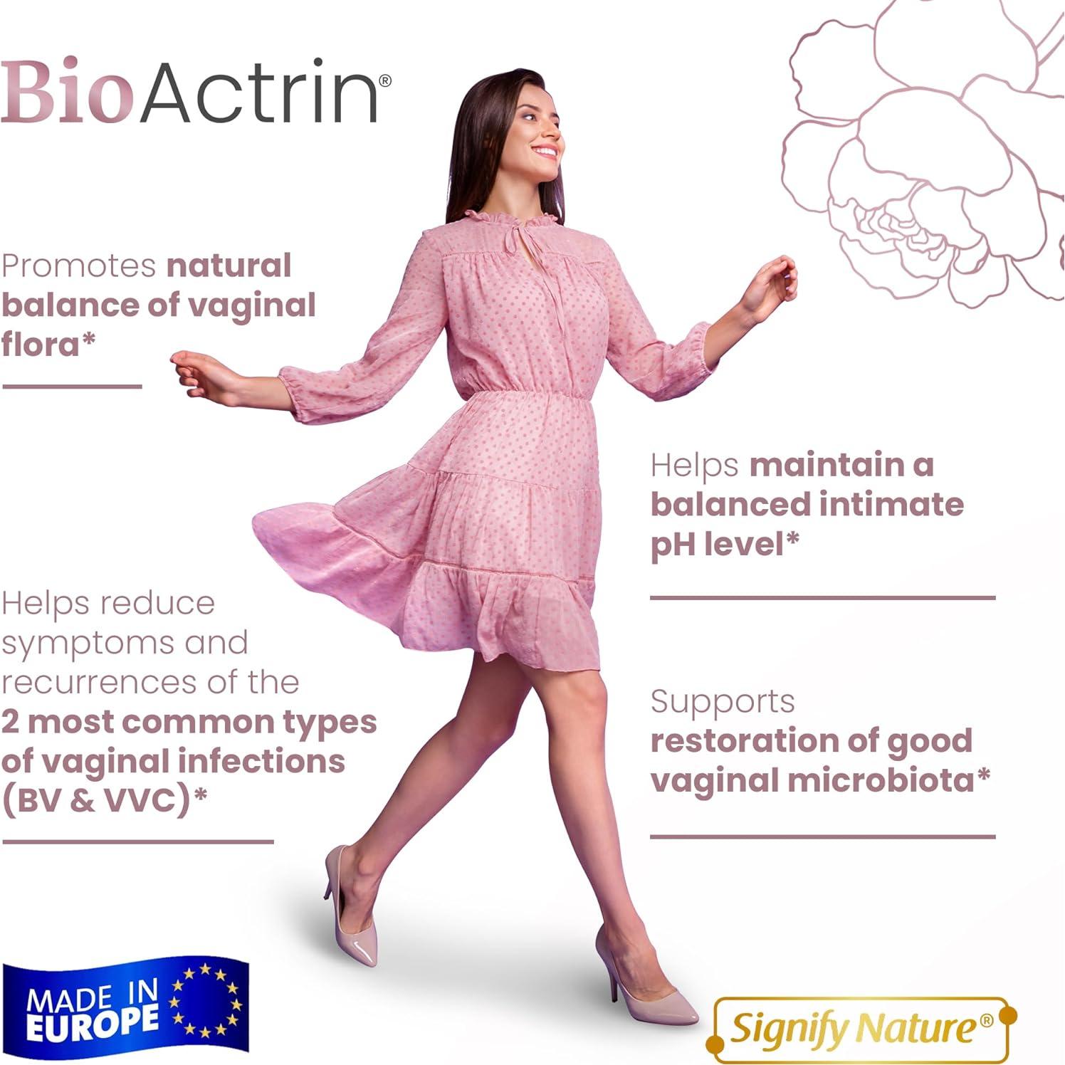 Bioactrin Probioticos Vaginales 56 Cápsulas - Salud Femenina