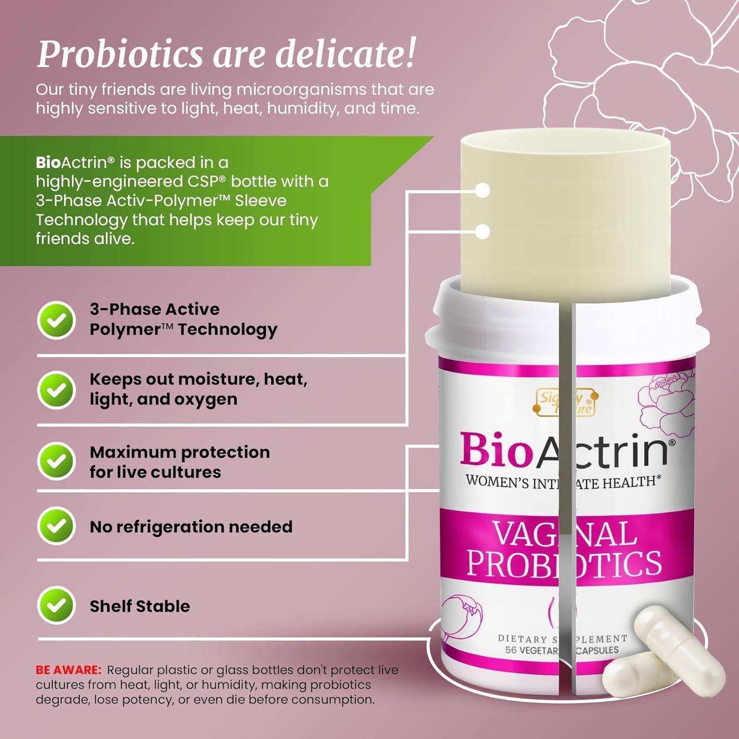 Bioactrin Probioticos Vaginales 56 Cápsulas - Salud Femenina