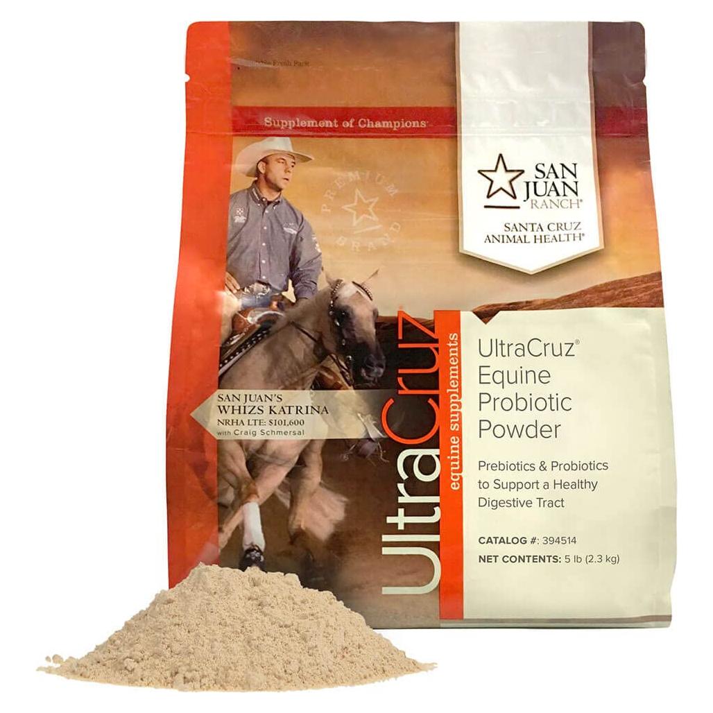 Suplemento Probiotico Equino UltraCruz 2.27 kg para Caballos