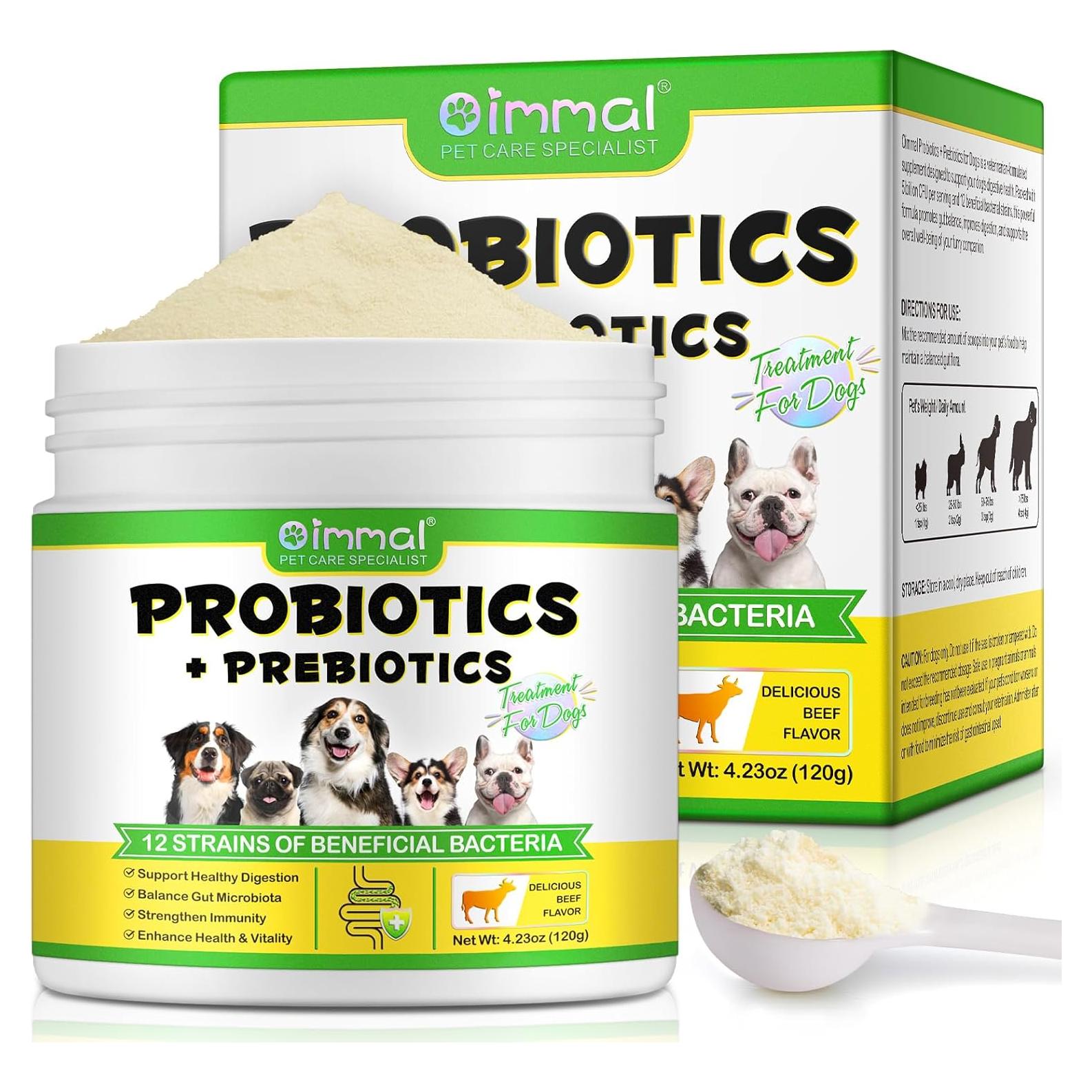 Polvo Probiotico para Perros BOTAI - 120 Cucharadas Digestivas