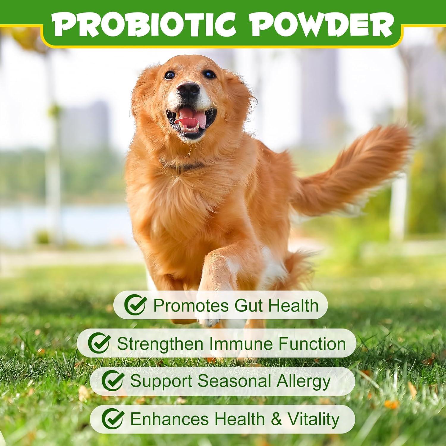 Polvo Probiotico para Perros BOTAI - 120 Cucharadas Digestivas