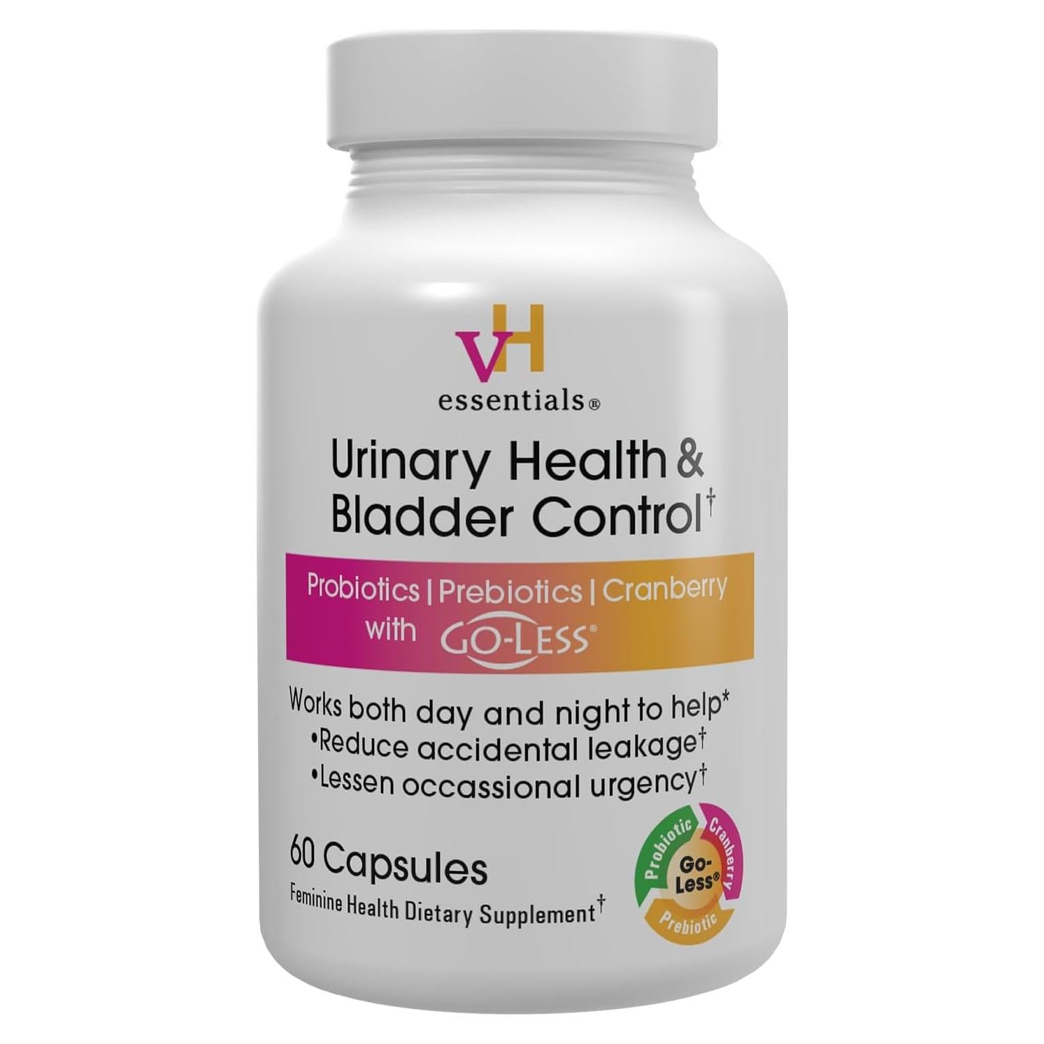 Suplemento Salud Urinaria vH essentials 60 Cápsulas