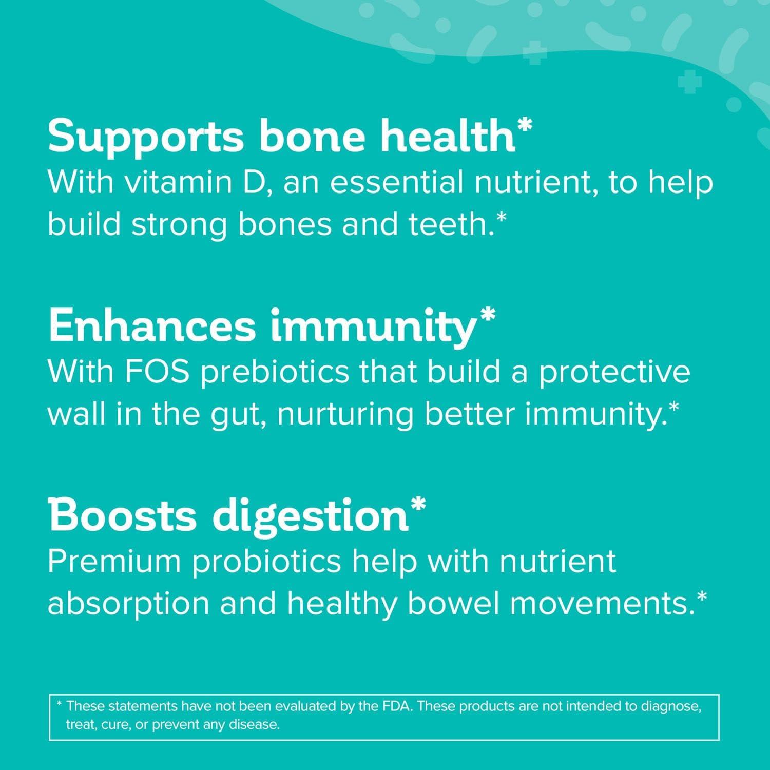 Biostime Probiotico y Prebiotico para Bebés con Vitamina D - 28 Paquetes