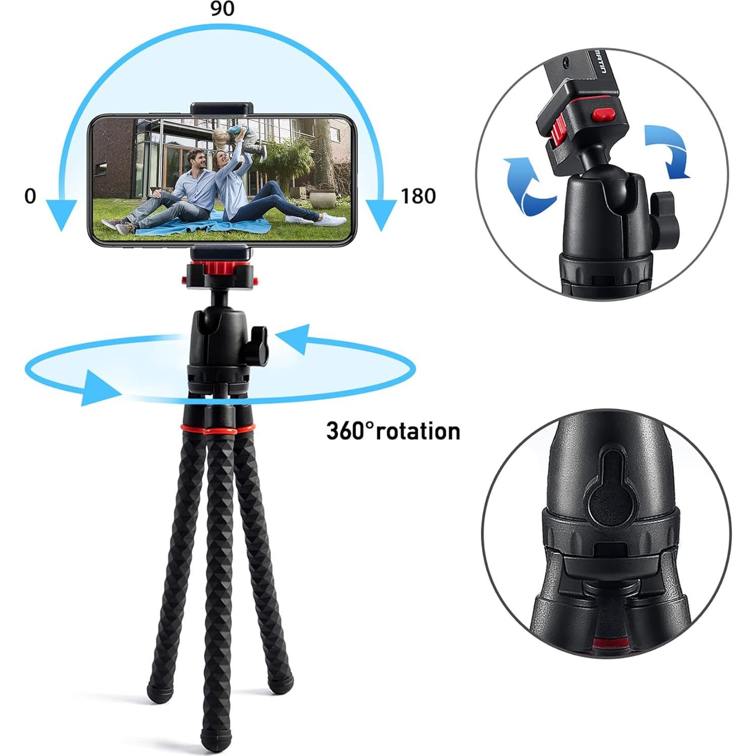 Trípode LINKCOOL 360° Flexible para Smartphone y DSLR