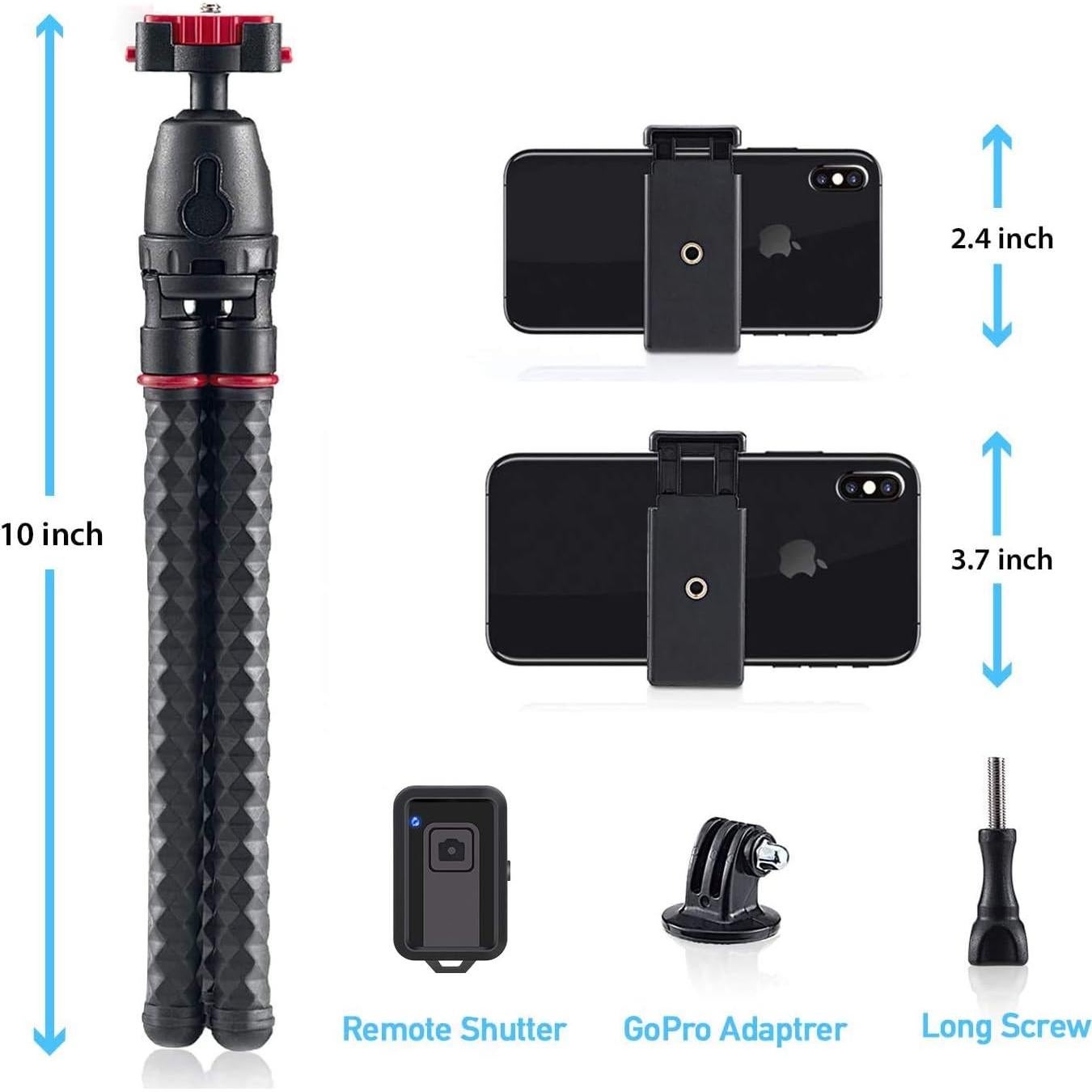 Trípode LINKCOOL 360° Flexible para Smartphone y DSLR