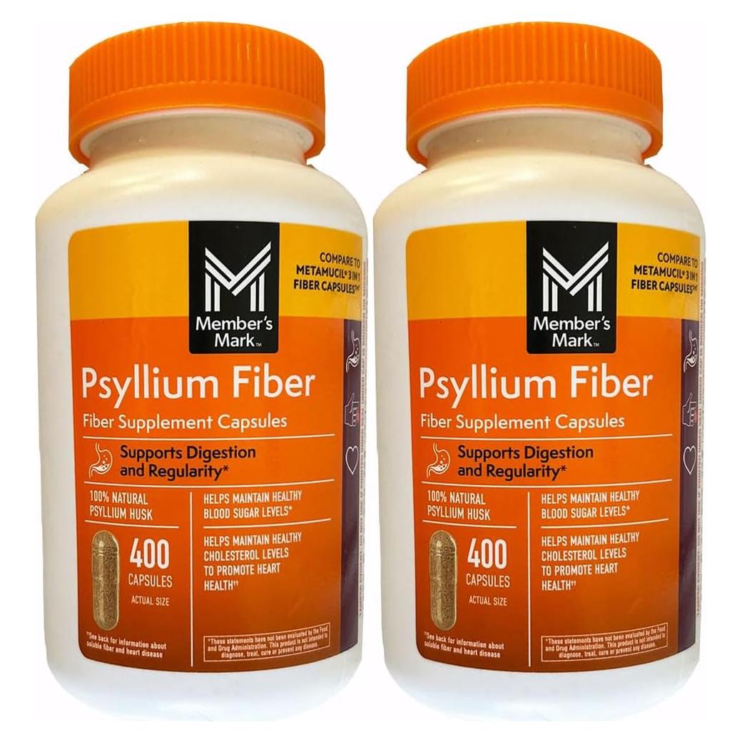 Cápsulas de fibra Member's Mark 2 Pack 400 unidades