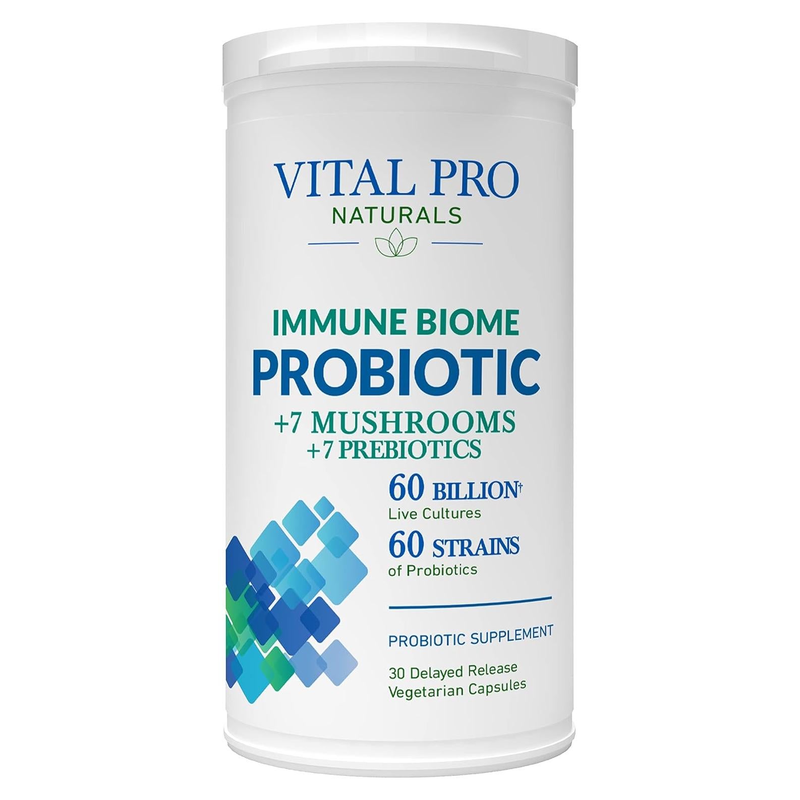 Probiotico Vital Pro Naturals 60 Mil Millones 30 Cápsulas