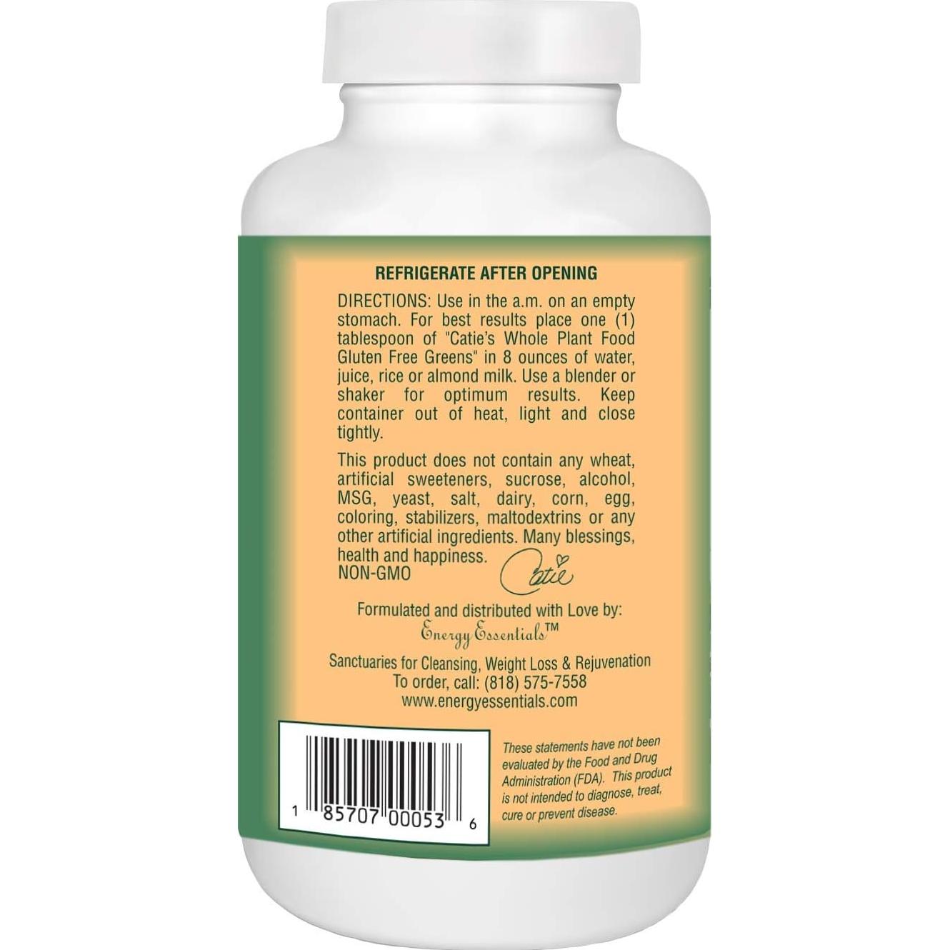 Verduras Orgánicas Sin Gluten Catie 326.5g - Superalimento