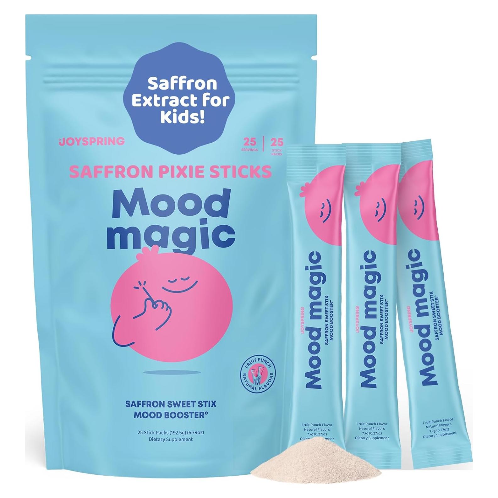 JoySpring Magia del Ánimo Niños - Caramelos Sin Azúcar 25 Porciones