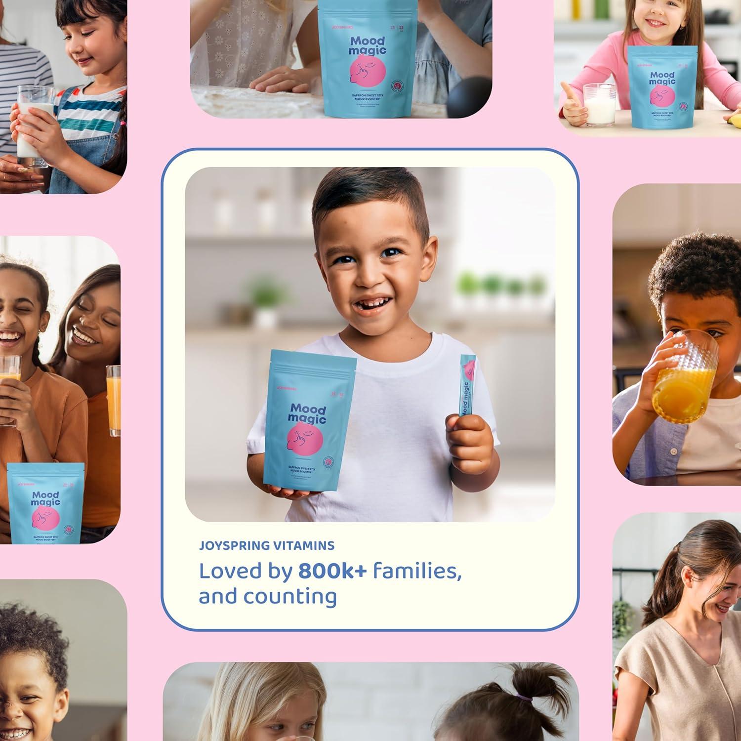 JoySpring Magia del Ánimo Niños - Caramelos Sin Azúcar 25 Porciones