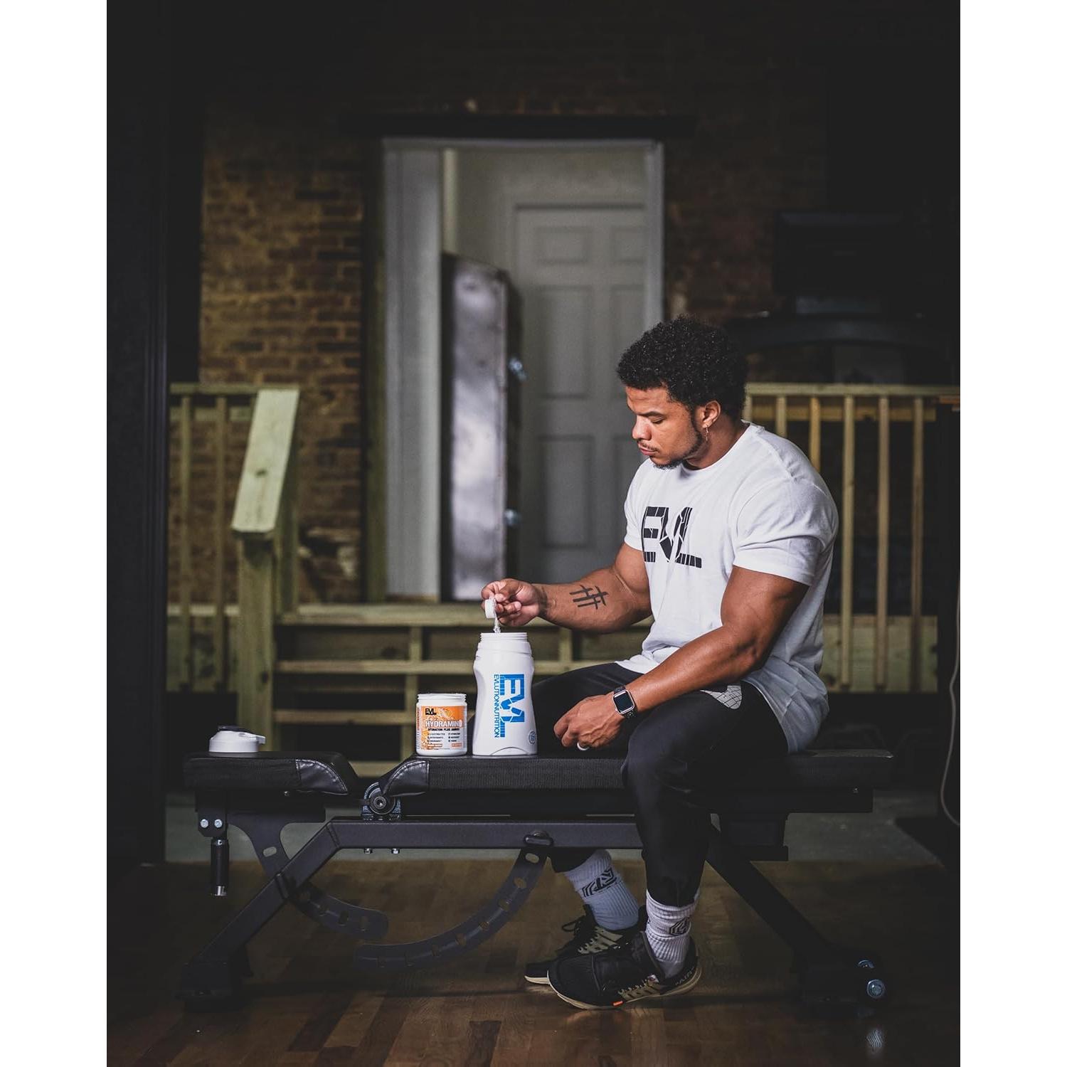 Evlution Nutrition Hydramino 30 Porciones Naranja Mango - Hidratación Completa