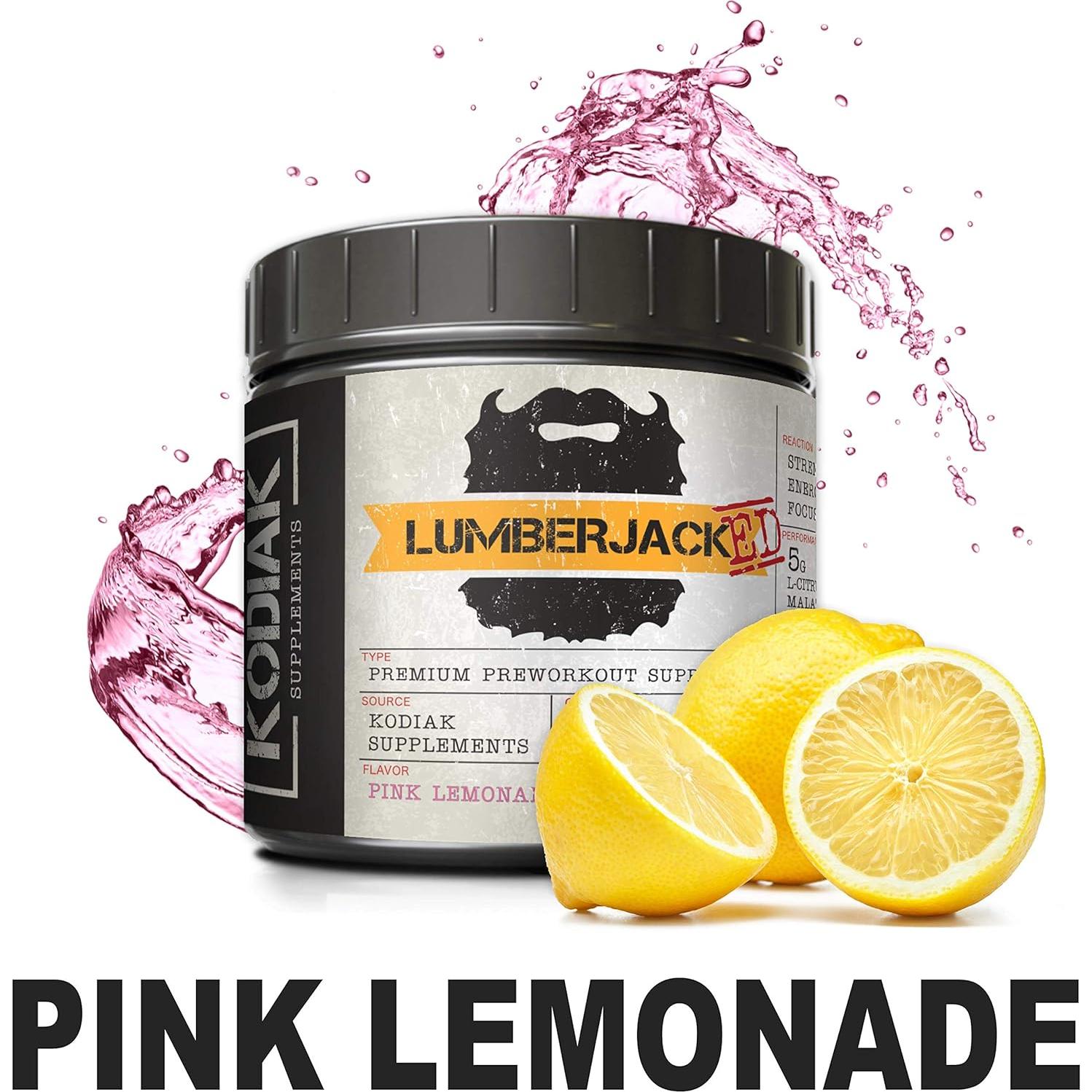 Suplemento Pre Entrenamiento LUMBERJACKED Kodiak 30 Porciones - Energía y Fuerza