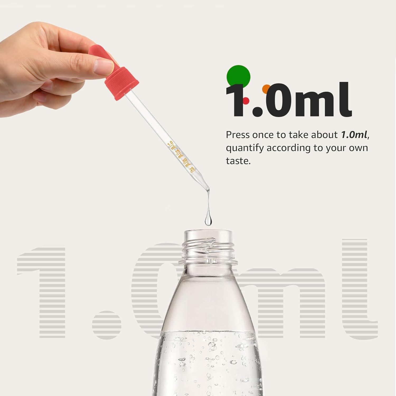 Pipetas de vidrio Taladad 6 piezas para SodaStream