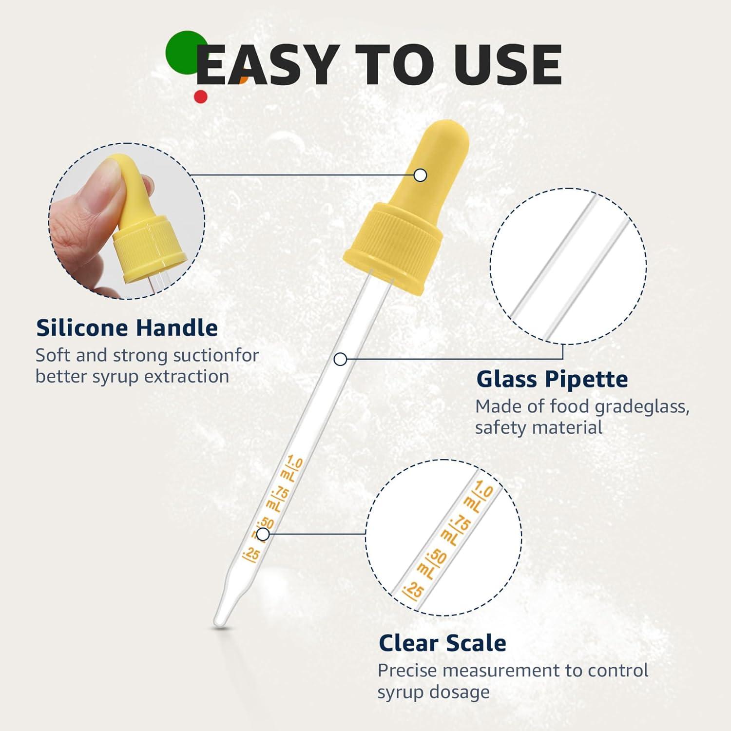 Pipetas de vidrio Taladad 6 piezas para SodaStream