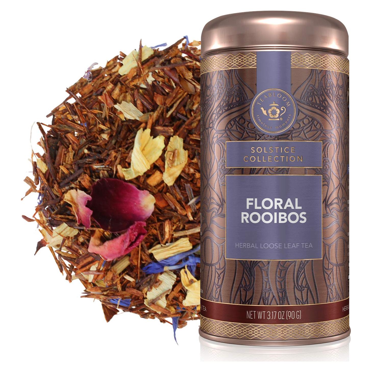 Té Herbal Teabloom Rooibos Floral a Granel 90 g Kosher