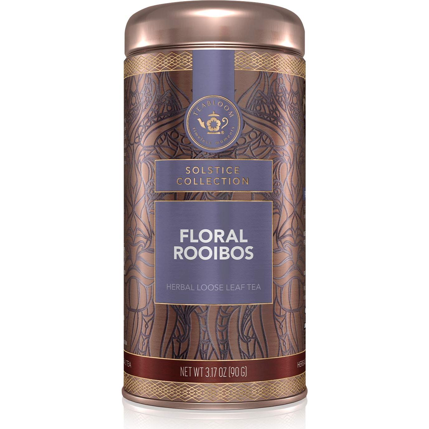 Té Herbal Teabloom Rooibos Floral a Granel 90 g Kosher
