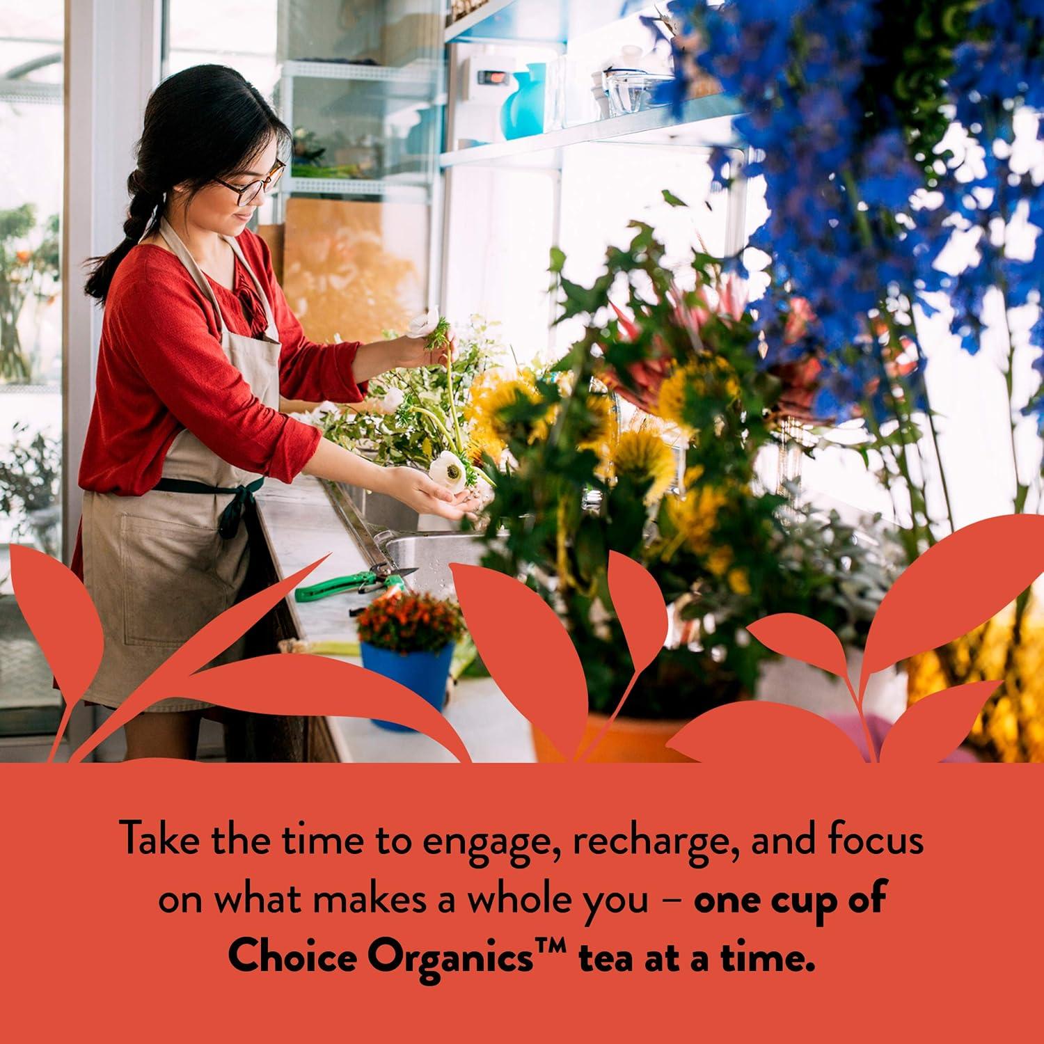 Té Rooibos Orgánico Choice Organics - 96 Bolsitas - Sin Cafeína