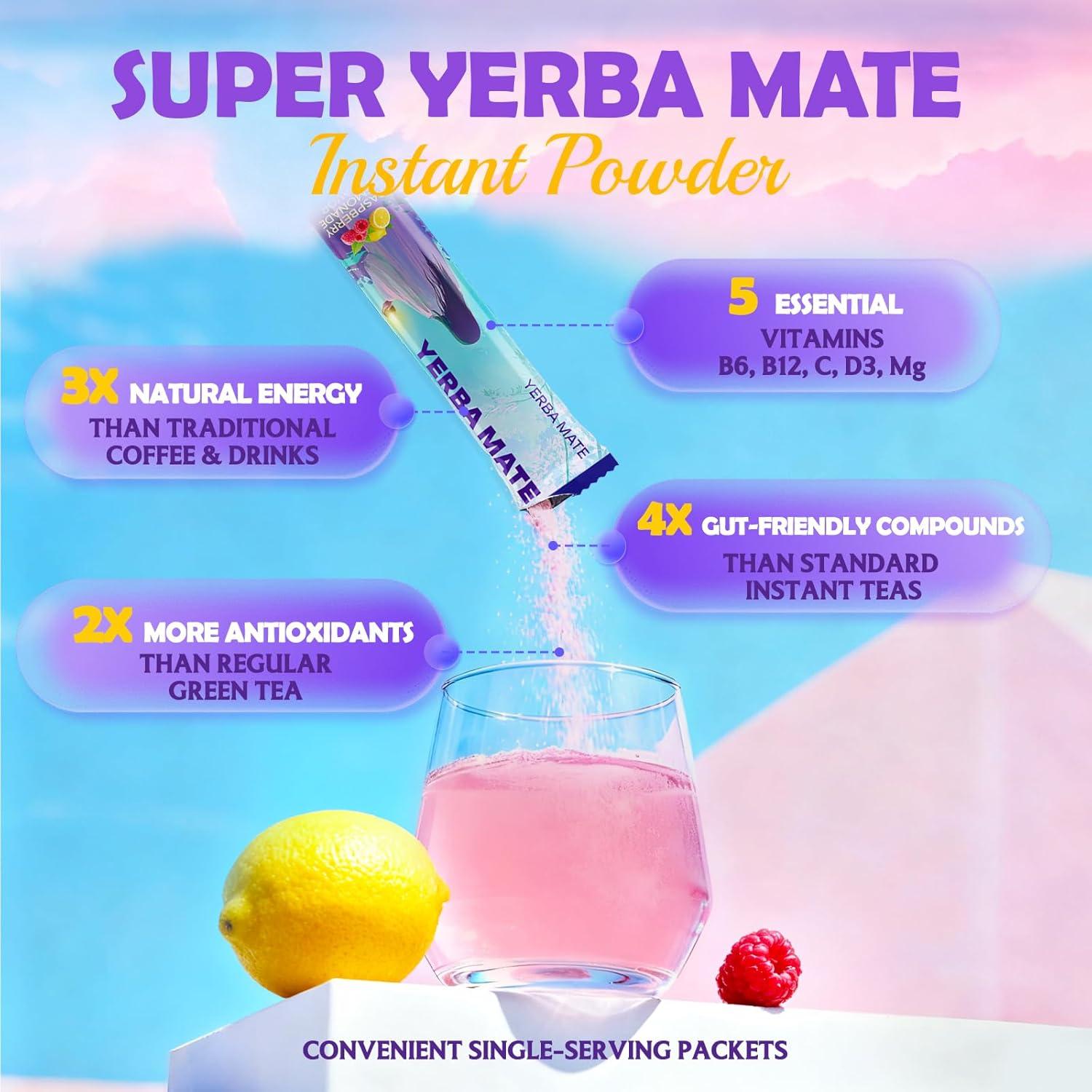 Yerba Mate Instantánea Zelfyrtisar 30 Bolsitas 180g Sabor Limonada
