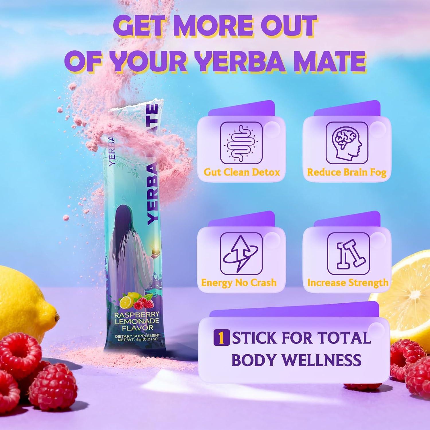 Yerba Mate Instantánea Zelfyrtisar 30 Bolsitas 180g Sabor Limonada