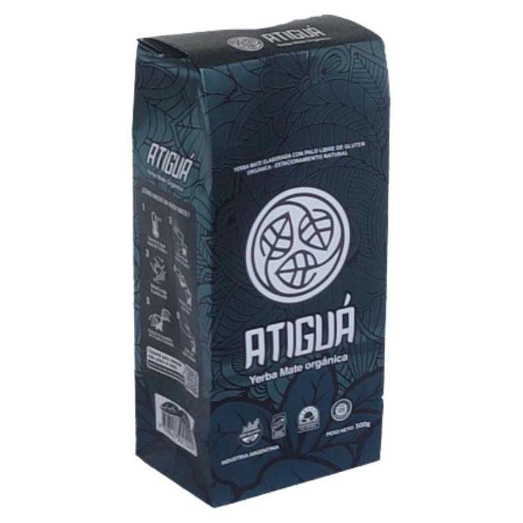 Té de Yerba Mate Orgánico Atiguá 500g - Sin Ahumado, Natural