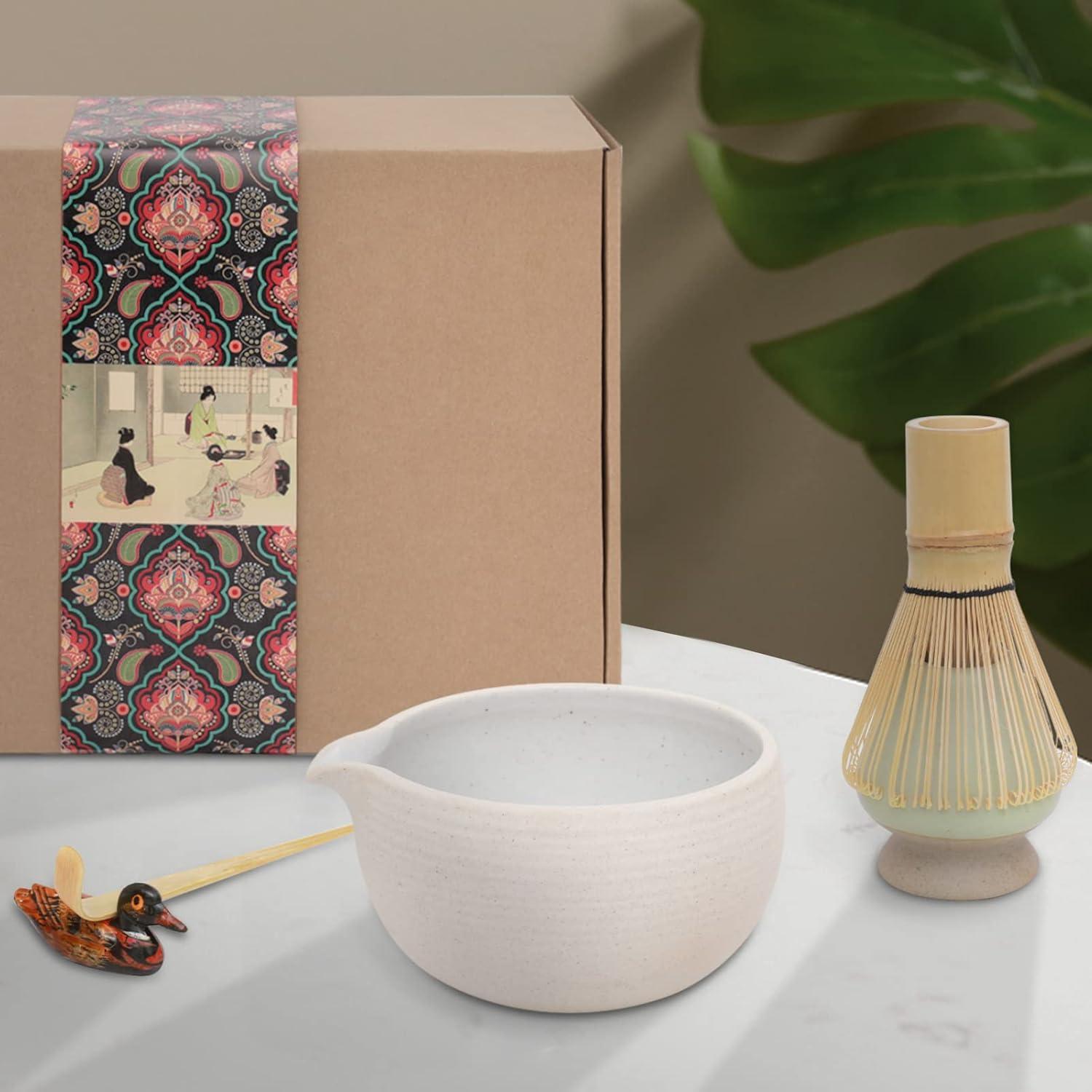 Juego de Té Matcha Artcome 9 Piezas con Tazón y Batidor