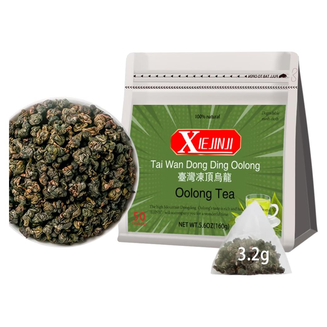 Té Oolong Premium XIEJINJI 50 Bolsitas 3.2g Sin Azúcar