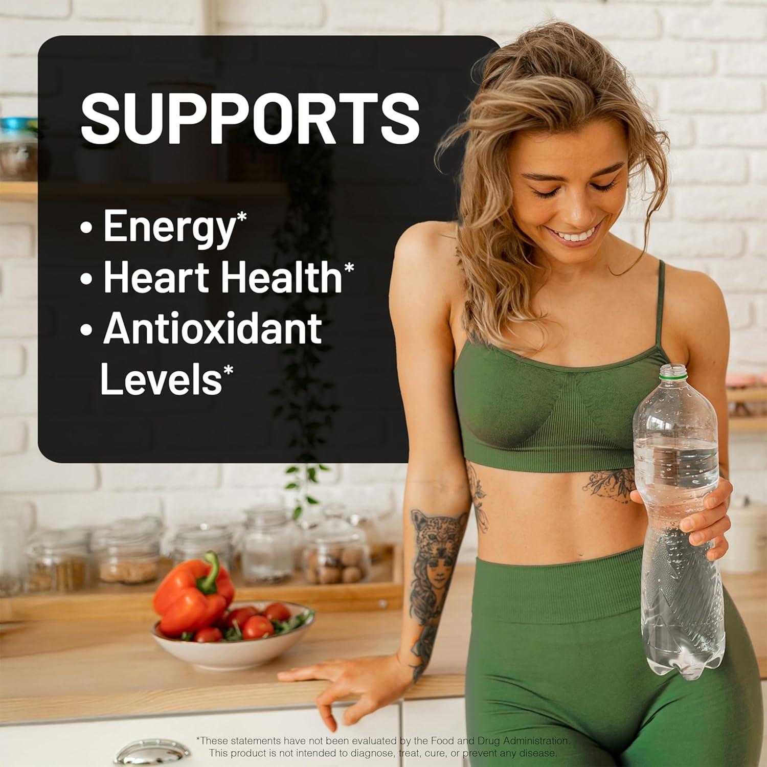 NatureWise Extracto de Té Verde 1000 mg y Ashwagandha 60 Cápsulas