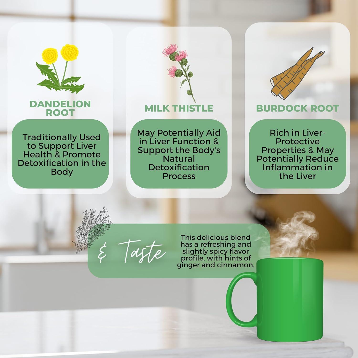 Té Herbal Orgánico a Granel Get Green 57g - Limpieza Hígado