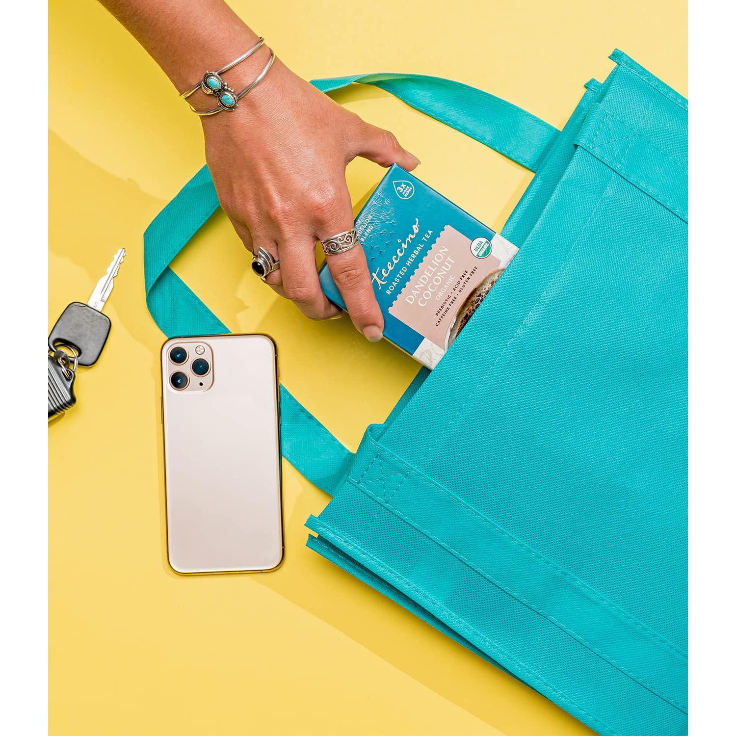 Té Herbal Tostado Teeccino Diente de León Coco - 10 Bolsitas