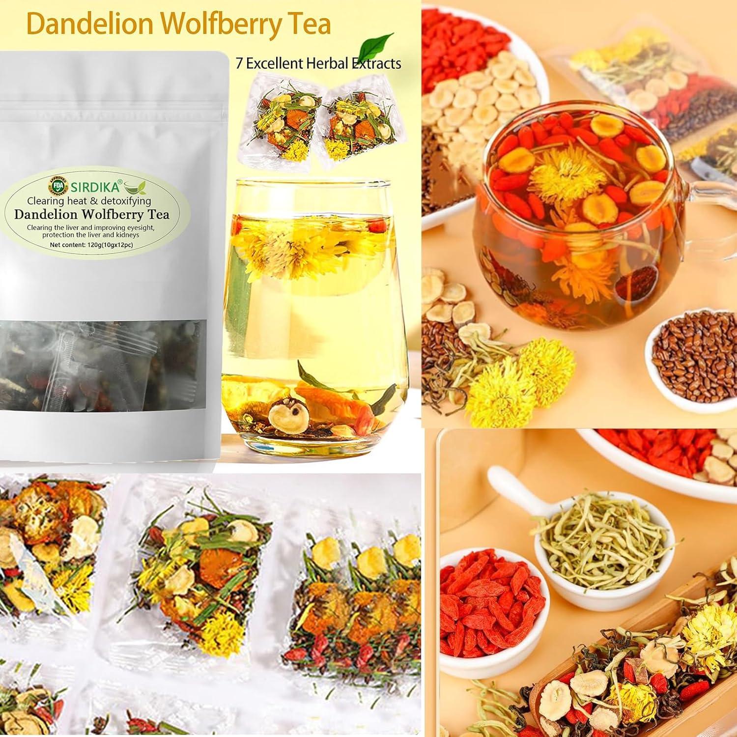 Té Orgánico de Diente de León y Goji Qiuumey - 120g