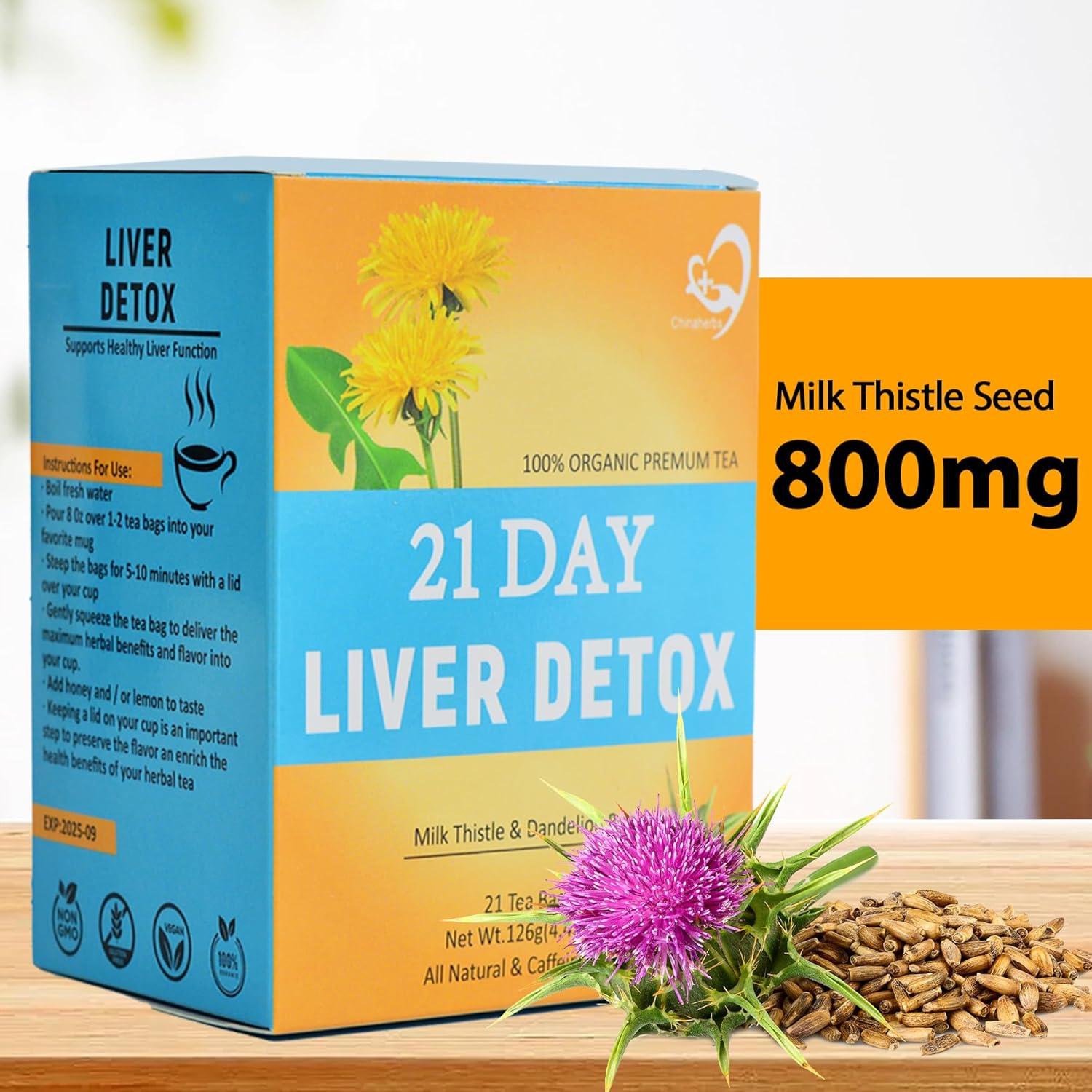 Té Natural Aromlife Cardo Mariano 42 Bolsitas 252g