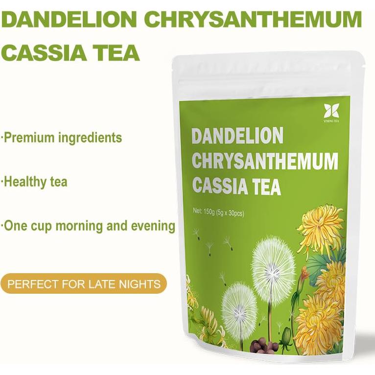 Té de Hierbas Natural Lokwut 30 Bolsas - Diente de León y Crisantemo