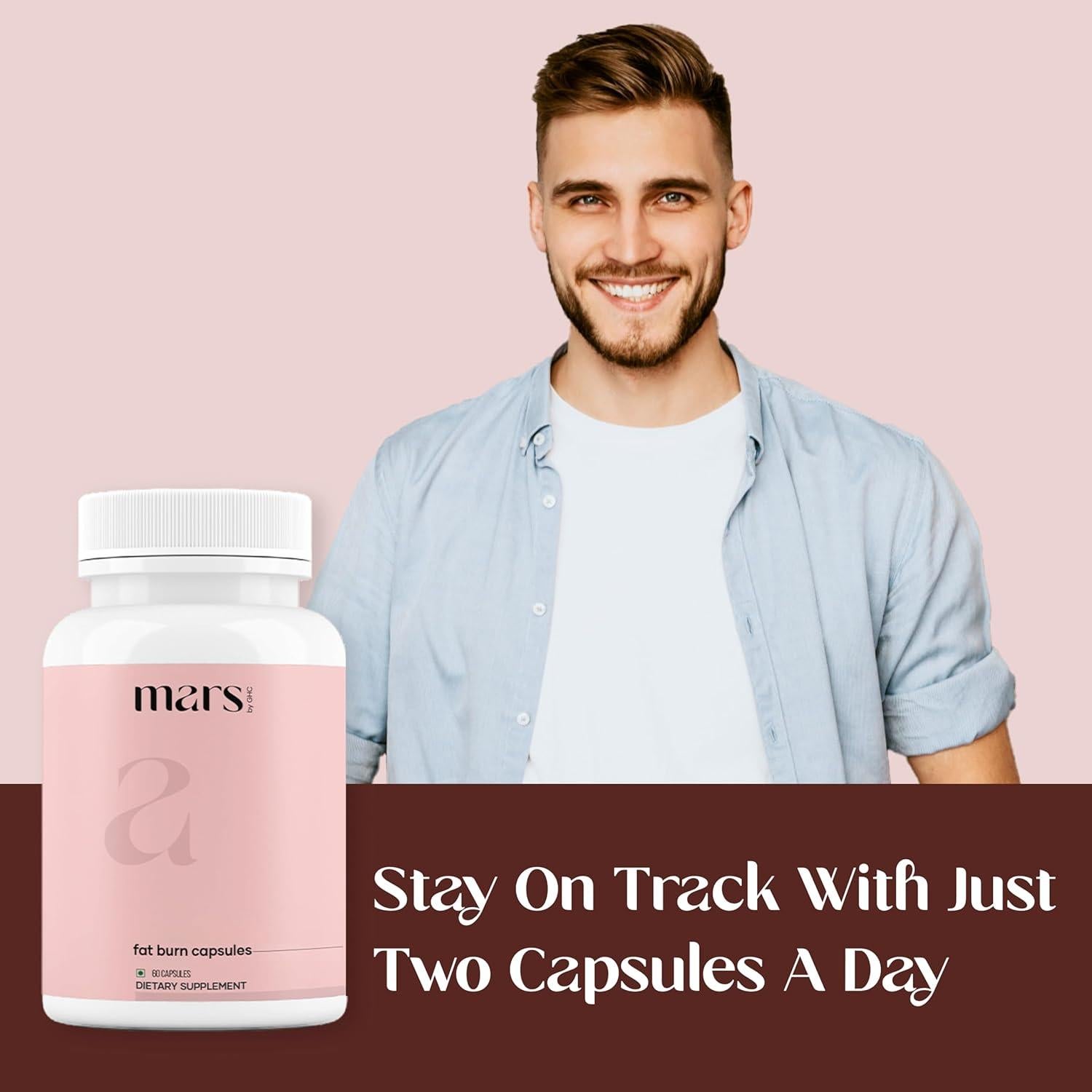 Cápsulas Quemadoras de Grasa Mars - 180 Conteo (Paquete de 3)