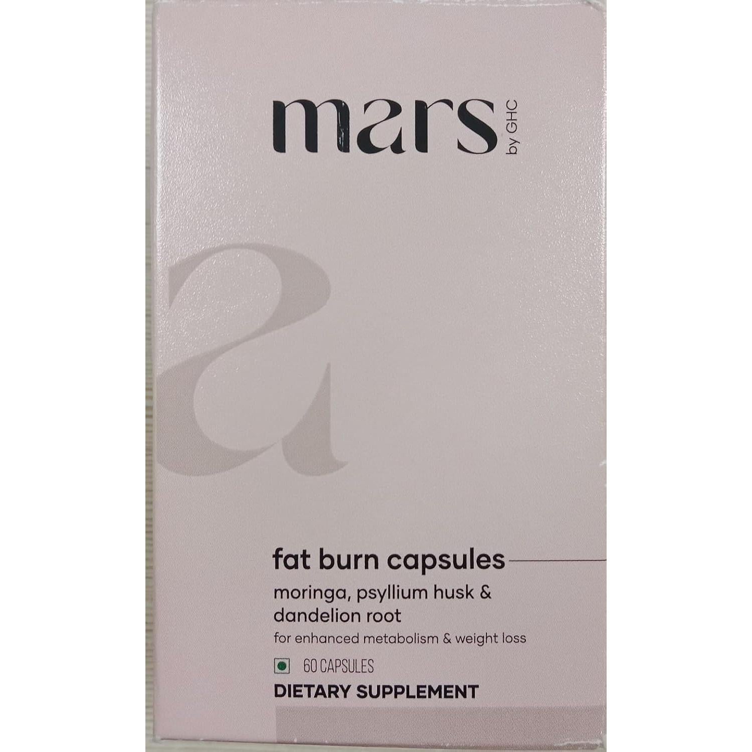 Cápsulas Quemadoras de Grasa Mars - 180 Conteo (Paquete de 3)