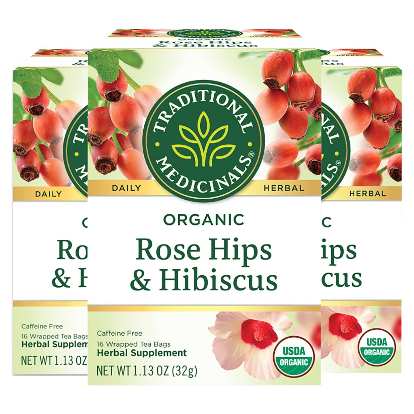 Té de hierbas orgánico Traditional Medicinals 48 bolsas