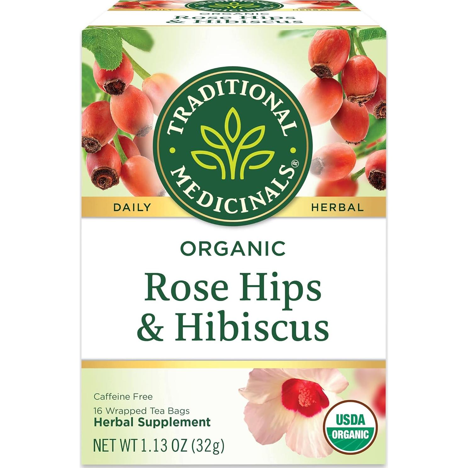 Té de hierbas orgánico Traditional Medicinals 48 bolsas