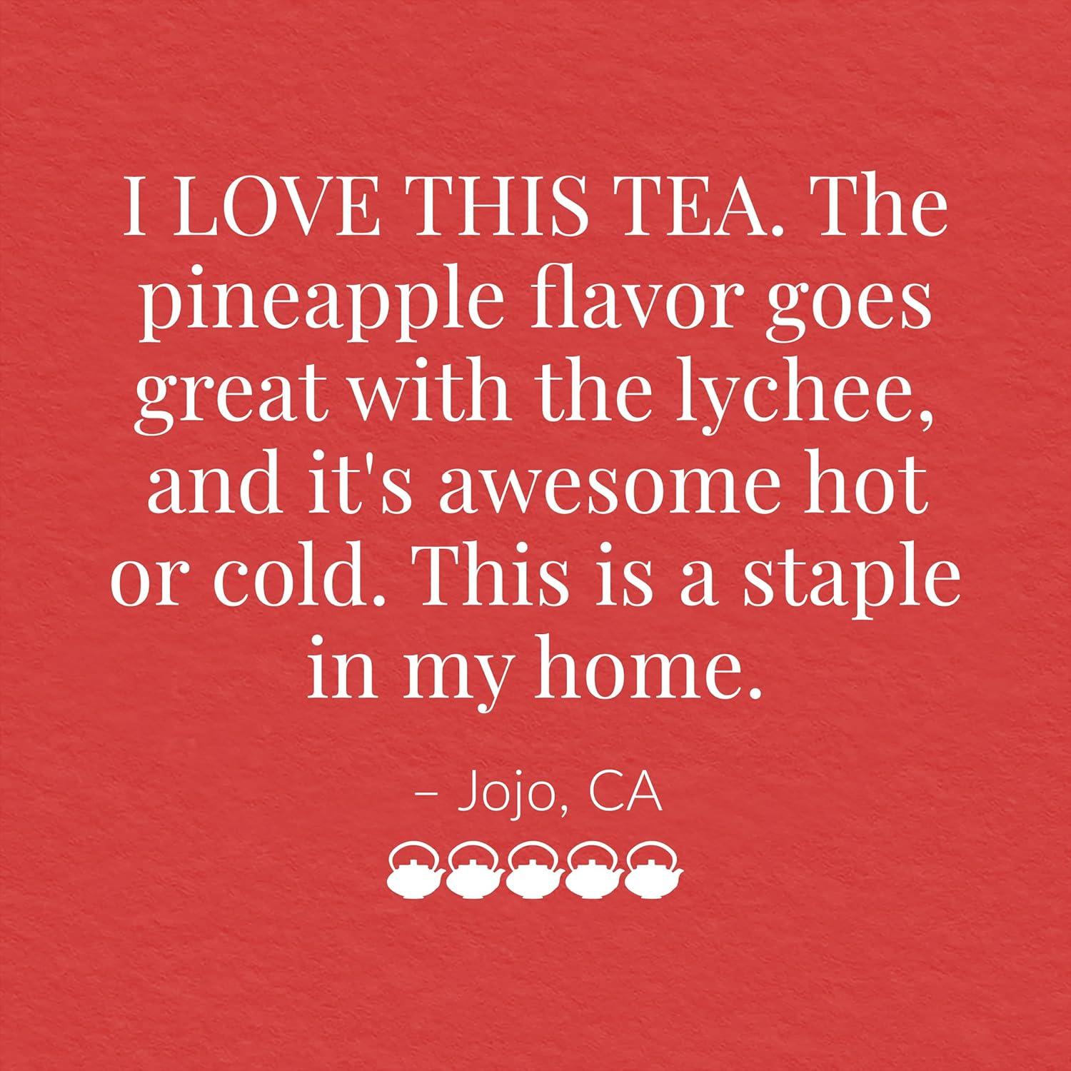 Té de Hibisco La República del Té con Piña y Lichi - 36 Cuentos