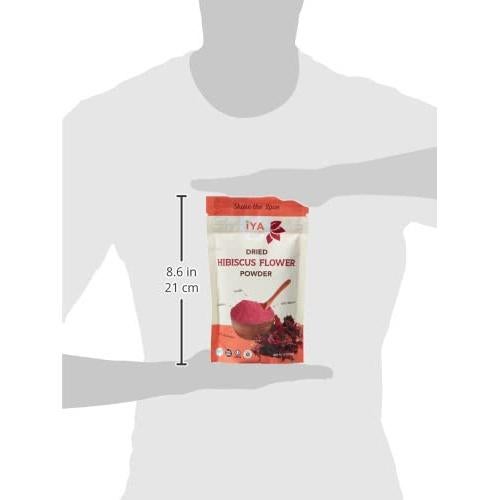 Polvo de Flor de Hibisco Iya Foods 226.8g Sin Gluten Kosher