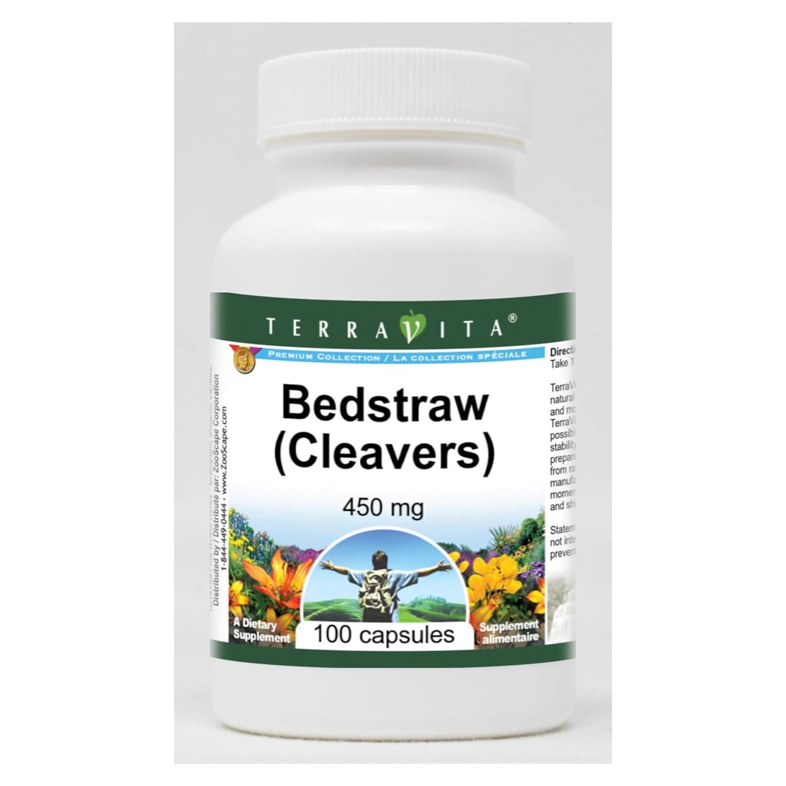 Galium aparine (Cleavers) 450 mg - 100 cápsulas TerraVita