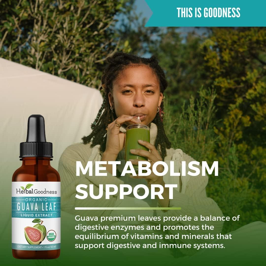 Combo Té y Extracto de Guayaba Orgánico - Soporte Digestivo y Inmunológico