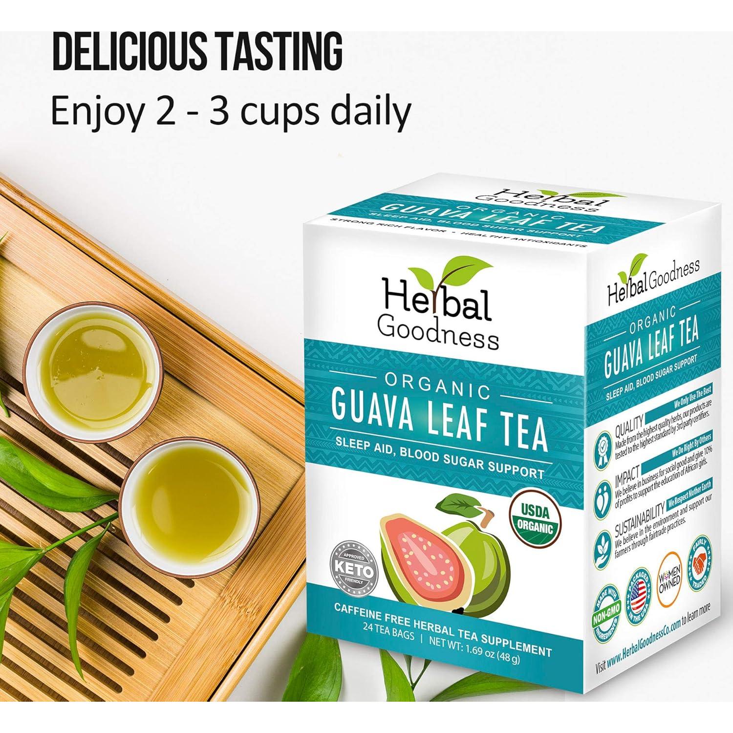 Combo Té y Extracto de Guayaba Orgánico - Soporte Digestivo y Inmunológico