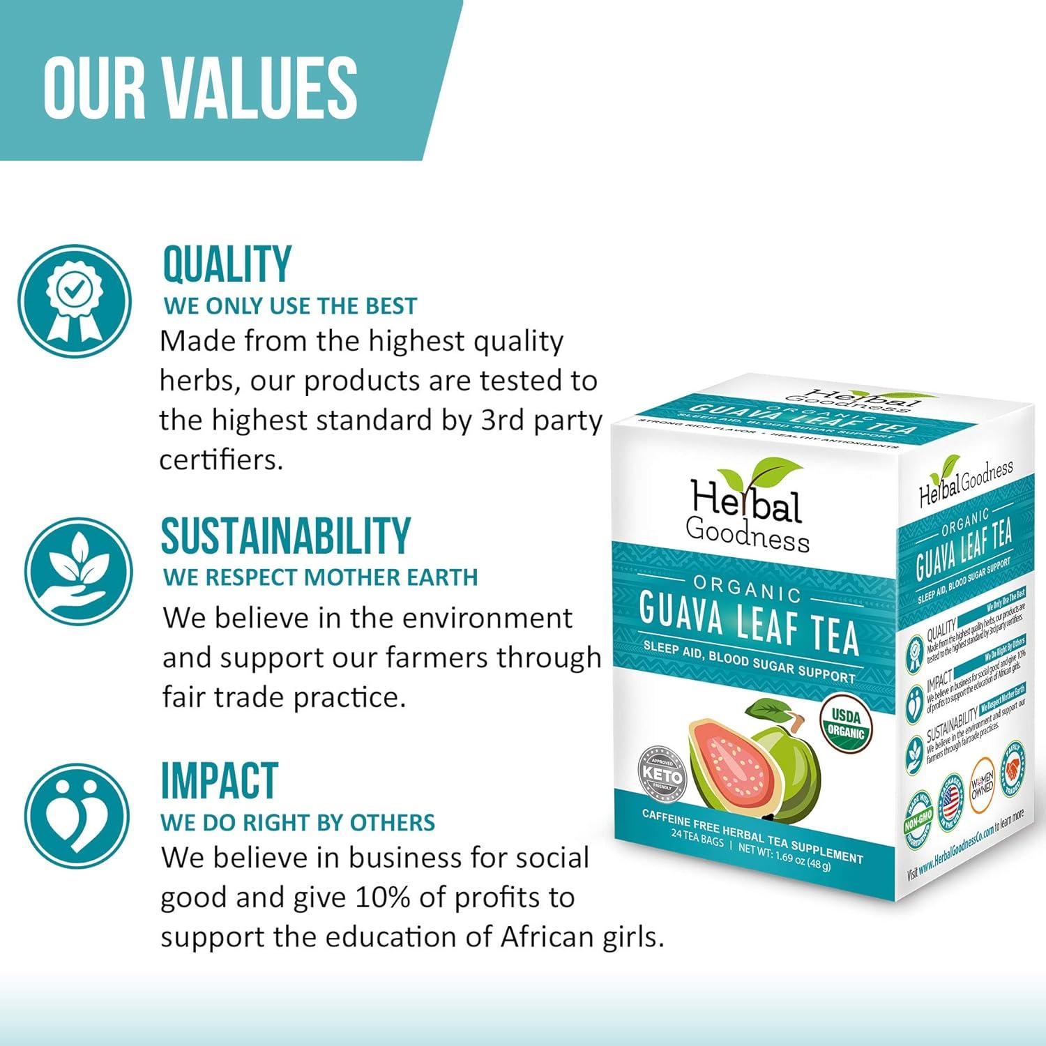 Combo Té y Extracto de Guayaba Orgánico - Soporte Digestivo y Inmunológico